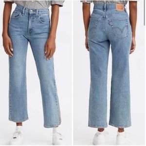 Levi’s High Waisted Crop Flare Jean